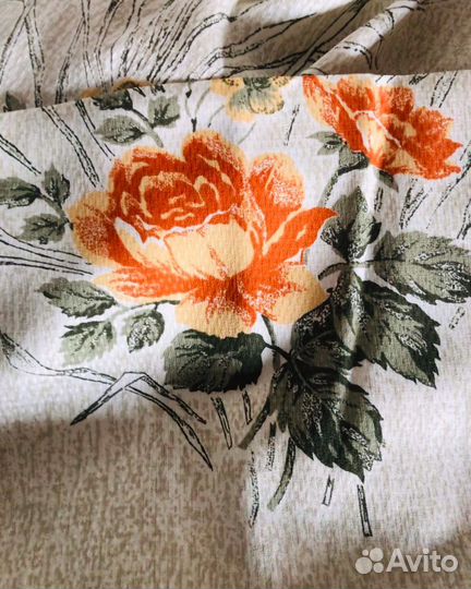 Ткань портьерная, лен СССР