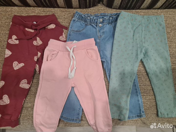 Пакет вещей для девочки 92