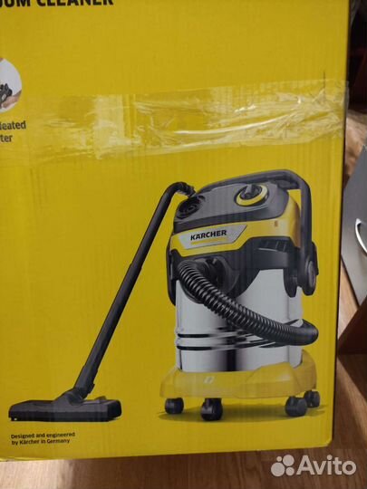 Новый пылесос 25 литров Karcher WD5