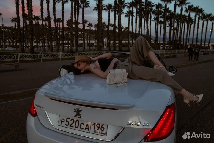 Фотосессия на кабриолете