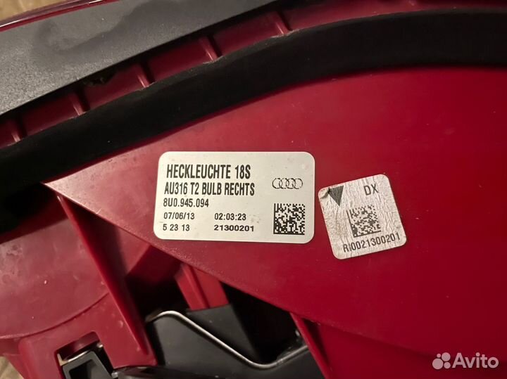 Задний фонарь Audi Q3 правый