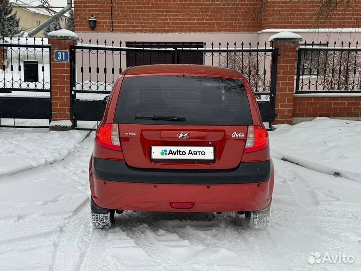 Hyundai Getz 1.4 МТ, 2007, 142 000 км