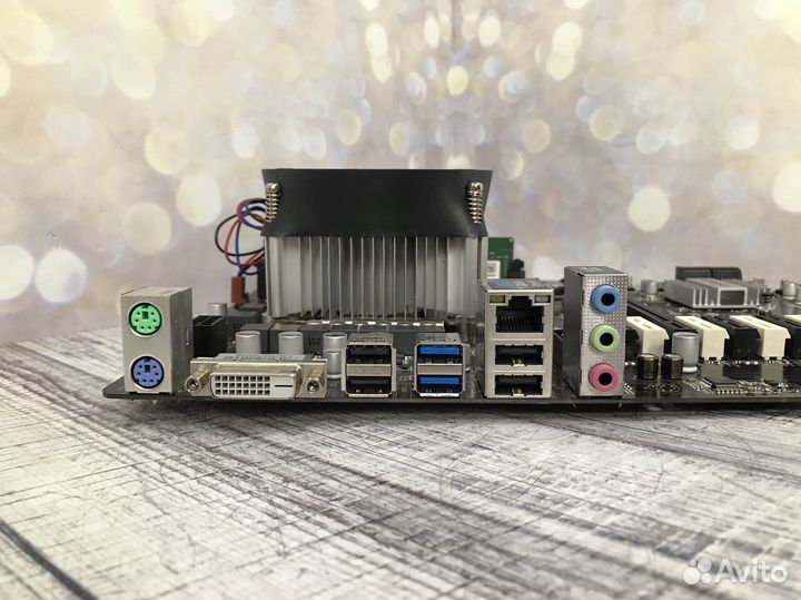 ASRock H110 Pro BTC+Core i3-7100+8Gb DDR4+Кулер