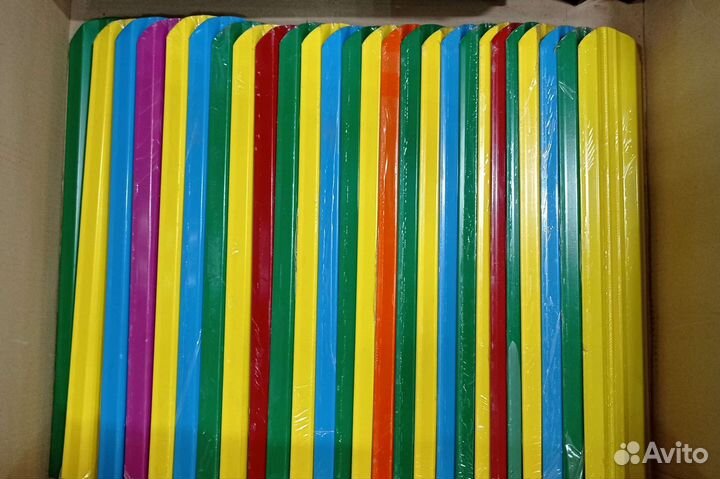Доски для забора цветные 8м