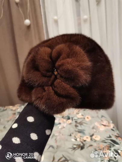 Шапка норковая