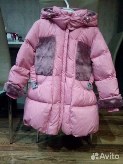 Пуховик детский новый 116