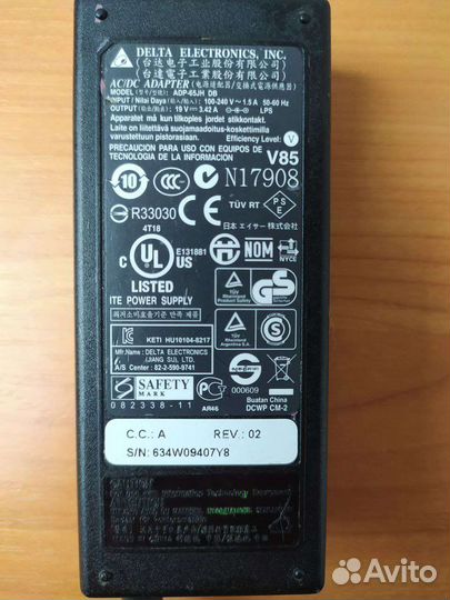 Блок питания от ноутбука acer