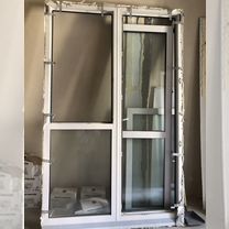 Балконный блок с дверью бу