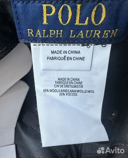 Бейсболка кепка мужская polo ralph lauren