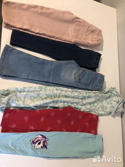 Вещи пакетом для девочки 86-104