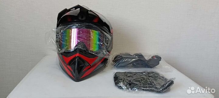 Кроссовый шлем