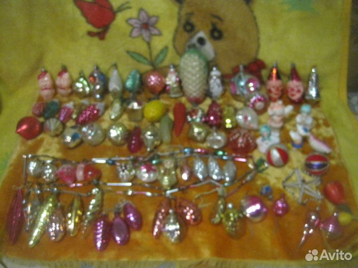 Ёлочные игрушки - раритет СССР