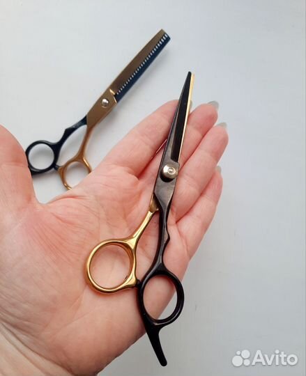 Ножницы парикмахерские. Длина 17см.Пара