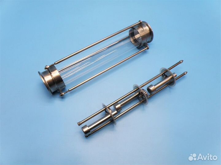 Нержавеющая тарельчатая вставка для царги 30 см 2