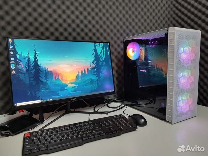 Игровой пк i3 12100f/ rtx 2070 8 gb/ 16 gb