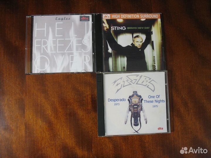 DTS-CD диски 5шт