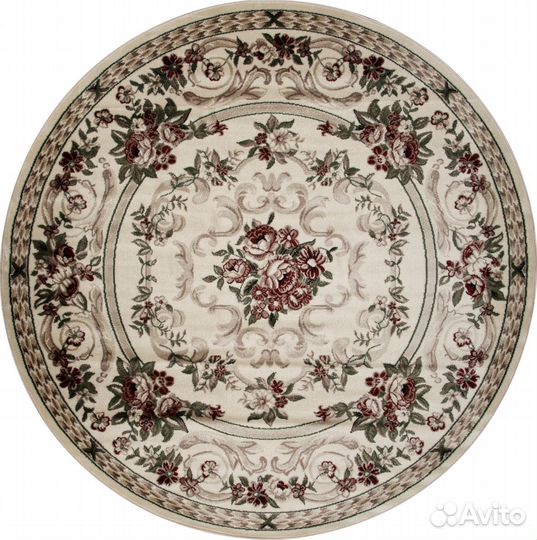 Ковер Merinos Colizey d057 кремовый Круг