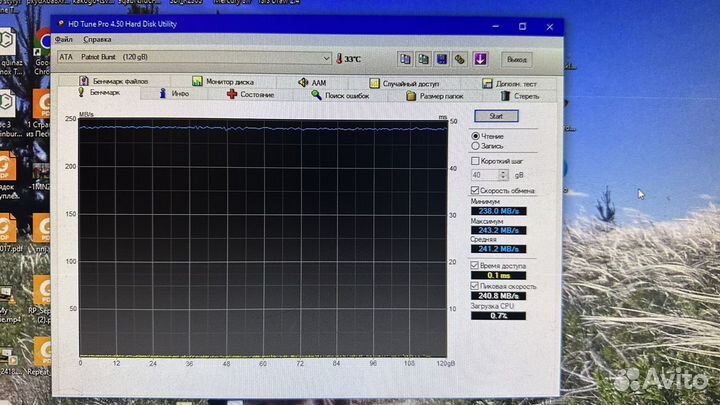 Диск Ssd SATA 120 gb