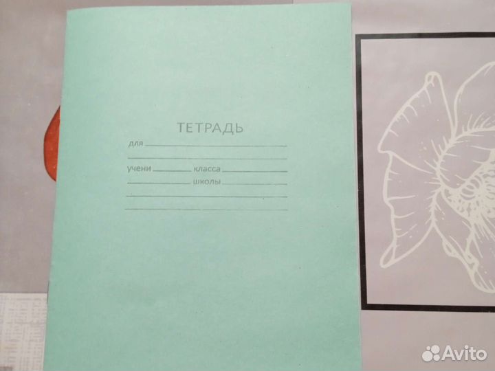 Тетрадь в линейку