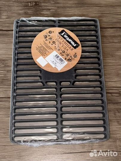 Чугунная решетка гриль