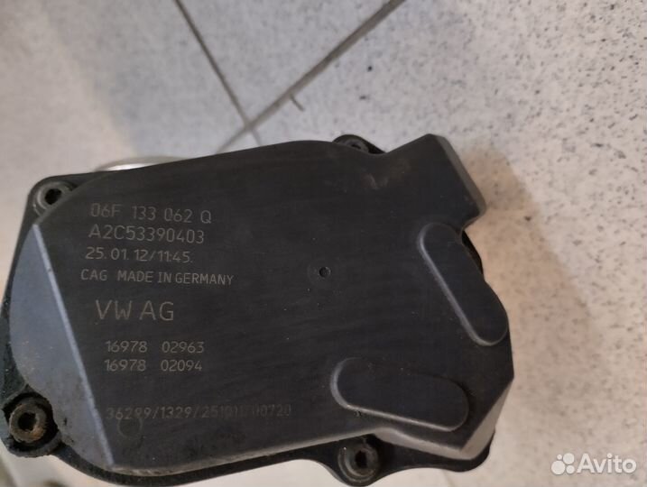 Заслонка дроссельная Volkswagen Tiguan, 2012