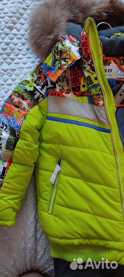 Зимний комбинезон на мальчика