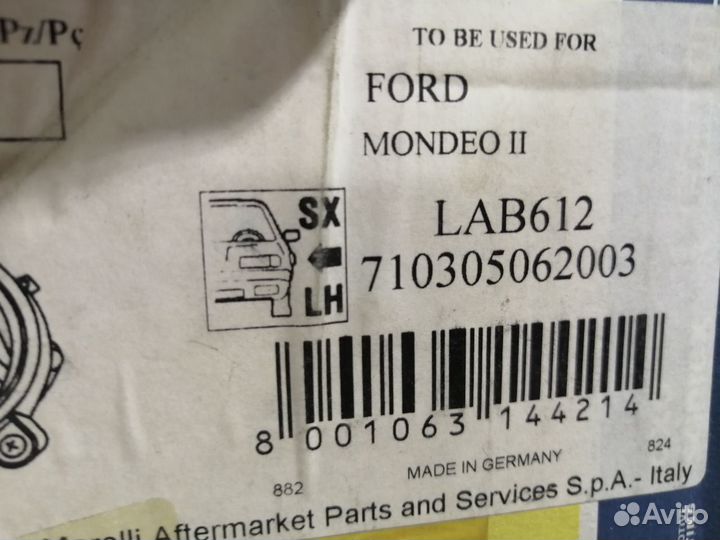 Фара птф левая Ford Mondeo 2