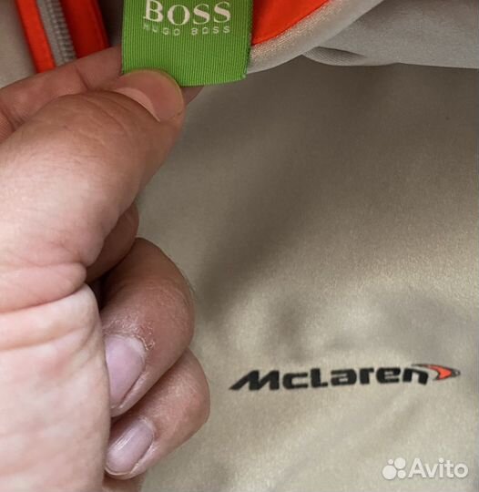 Джемпер zip1/4 Hugo Boss Mclaren оригинал