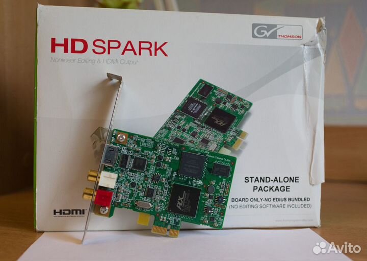 Плата для монтажа видео в Edius hdspark PRO