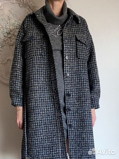 Пальто с поясом Akhmadullina dreams