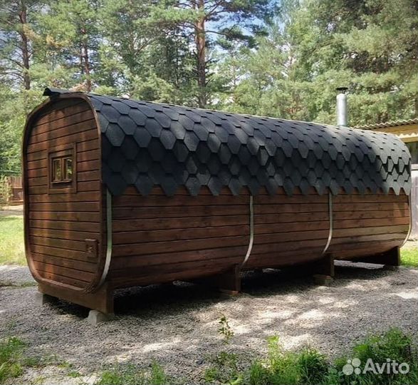 Баня бочка от производителя 6 м