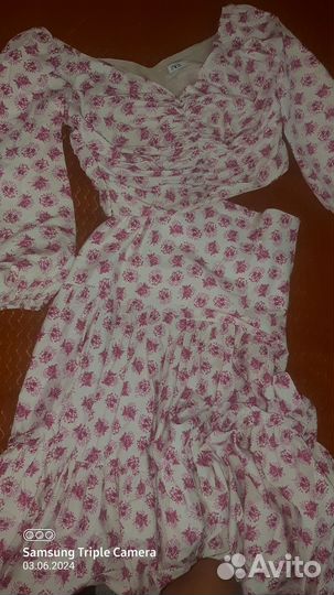 Платье летнее под zara HM