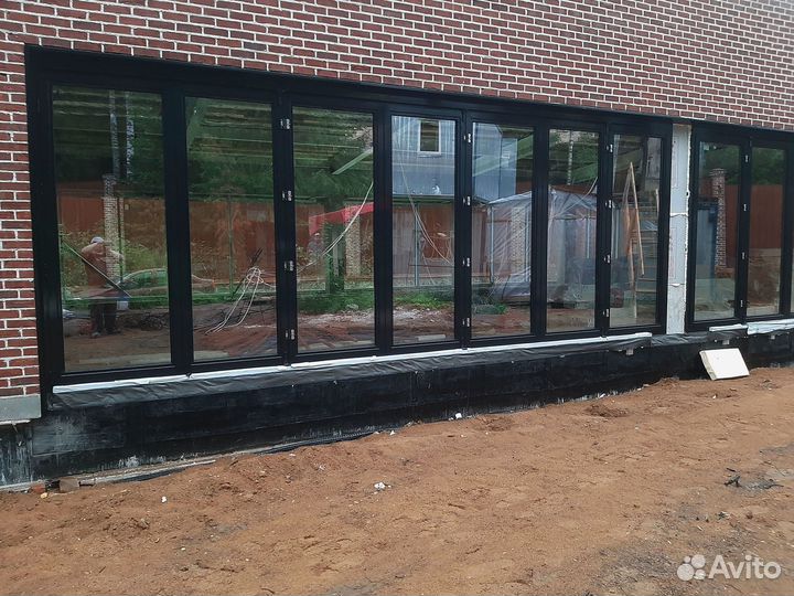 Панорамные окна из алюминия