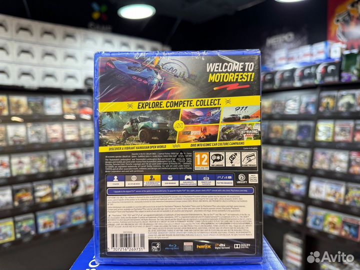 Игры для PS4: The Crew Motorfest (Русская версия)