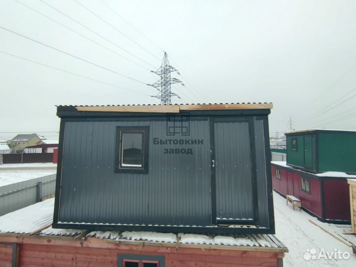 Блок контейнер для строителей. Привезем за 1 день