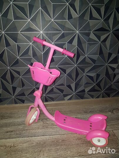 Самокат детский трехколесный