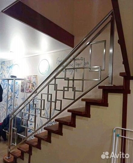 Перила, поручни, ограждения из нержавеющей стали