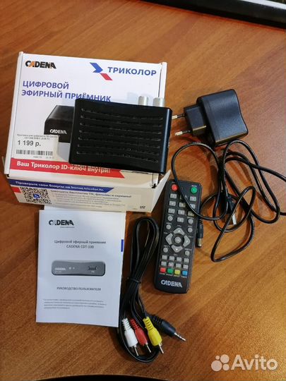Цифровой эфирный приёмник Cadena CDT-100 (зависает