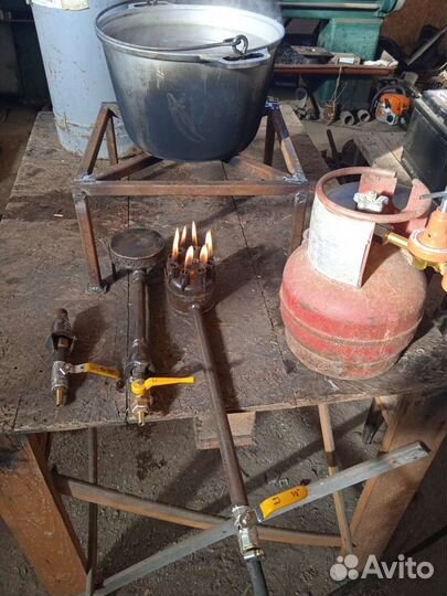 Газовая горелка для казана