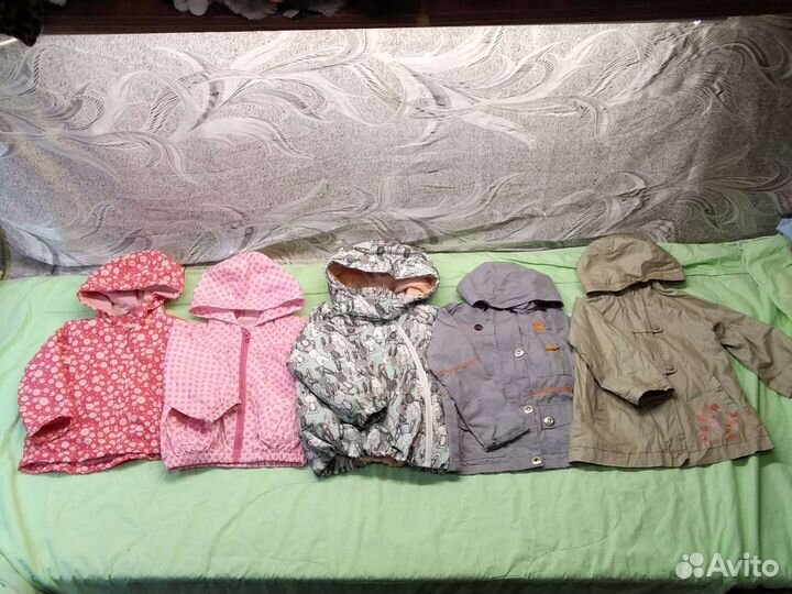 Детские вещи пакетом для девочек 80-92