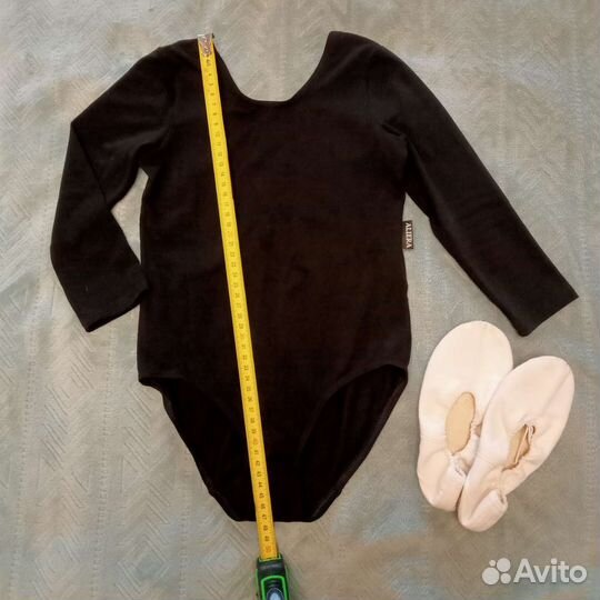 Купальник для танцев 116 + балетки 27 размер