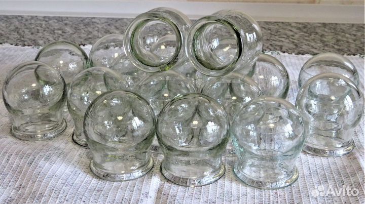 Банки медицинские (стеклянные)