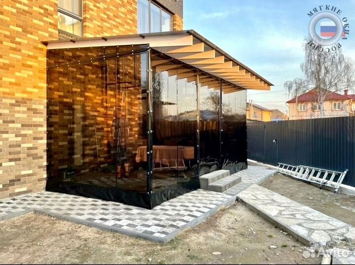 Мягкие окна для кафе/террас/беседок