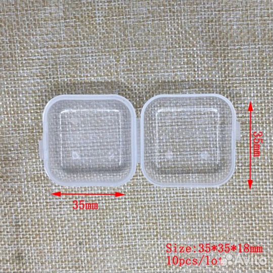 Пластиковый органайзер для хранения украшений