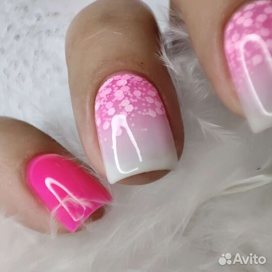 Маникюр, педикюр, наращивание, гель-лак