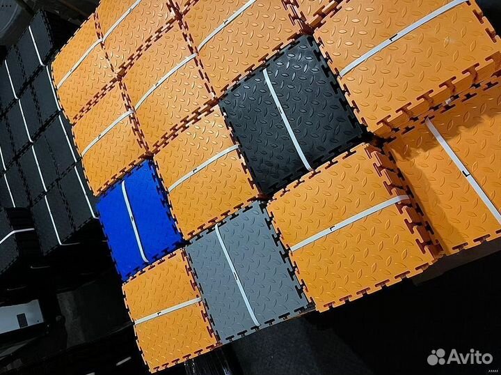 Модульные полы для гаража