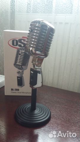 Новый винтажный рок-н-ролльный микрофон OSP DL-280