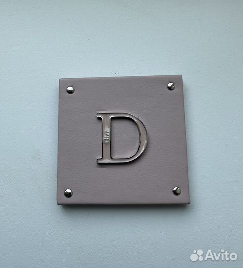 Dior зеркало розовое двойное