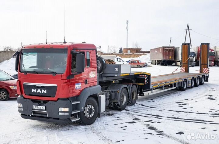 Полуприцеп трал (тяжеловоз) Juterborg JTB-50, 2023