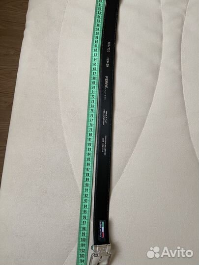 Мужской кожаный ремень